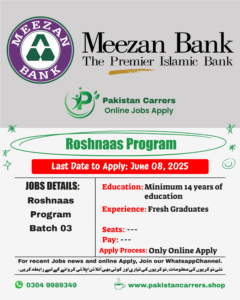 Roshnaas Program by Meezan Bank