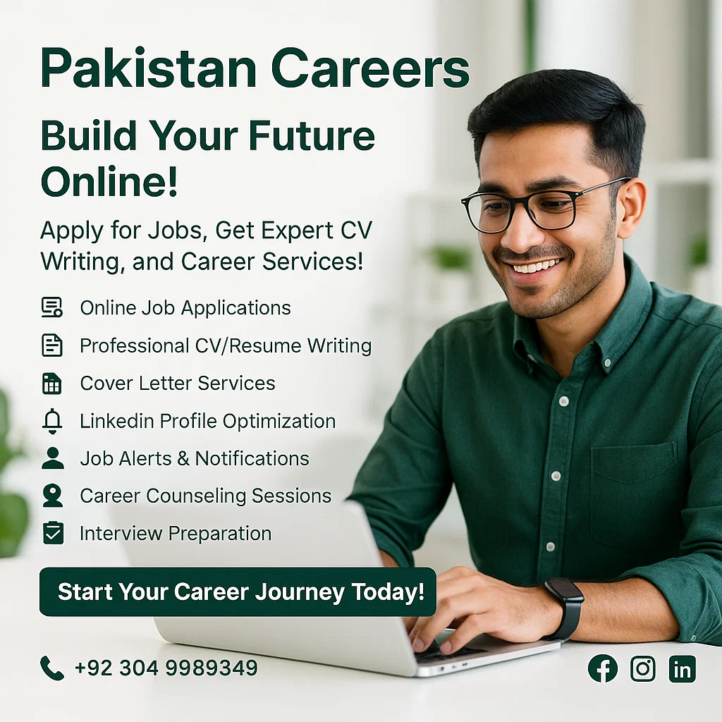 Build Your Future Online with Pakistan Careers